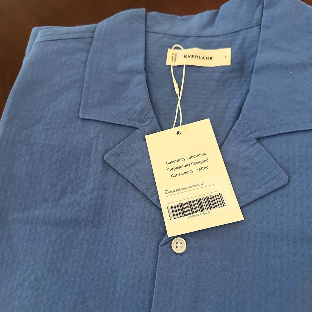Everlane Seersucker Resort Shirt